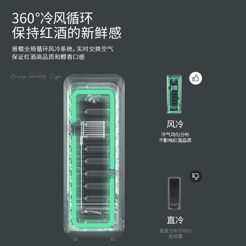 DAEWOO韩国大宇恒温小型红酒柜冷藏茶叶保鲜柜家用客厅葡萄酒柜 - 图2