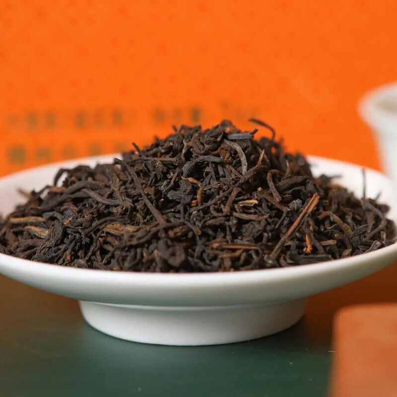 中茶特级六堡茶200g外贸5101窖藏2019陈化中粮黑茶官方正品 - 图0