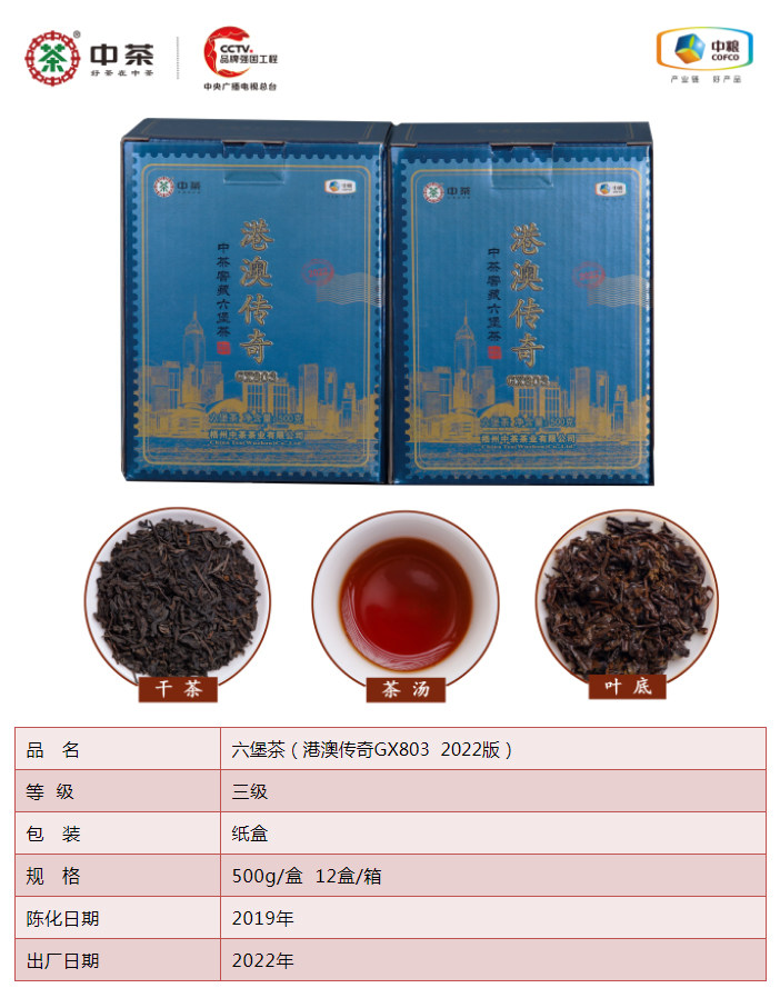  辰龙食品六堡茶