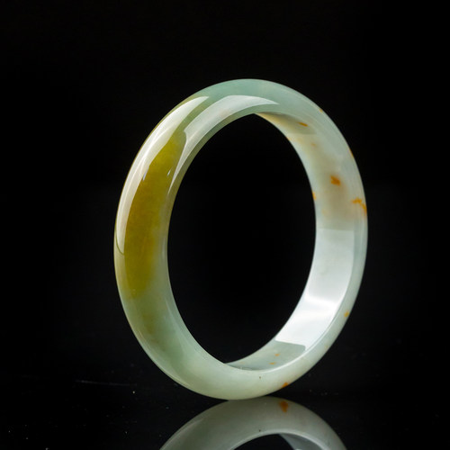 九九曼德勒海外代购女款妈妈款缅甸天然翡翠手镯翡翠饰品直播中 - 图2