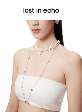lostinecho蛇形盘绕项链