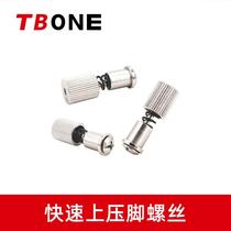 General flat car swap presser foot screw quick assist with upper presser foot Divine Instrumental Industrial Sewing Machine Accessories Manufacturer Direct