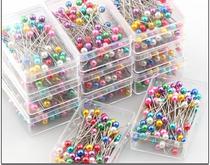 Pearl Needle Positioning Pin DIY Handmade Fixation Needle Color Large Head Stitch Clothing Accessories Sewing Tool Accessories Material