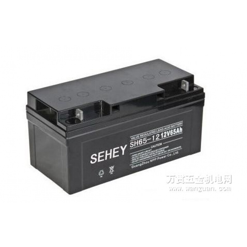 西力蓄电池 SEHEY NP65-12电瓶铅酸免维护12v65ah UPS电源电瓶-图2