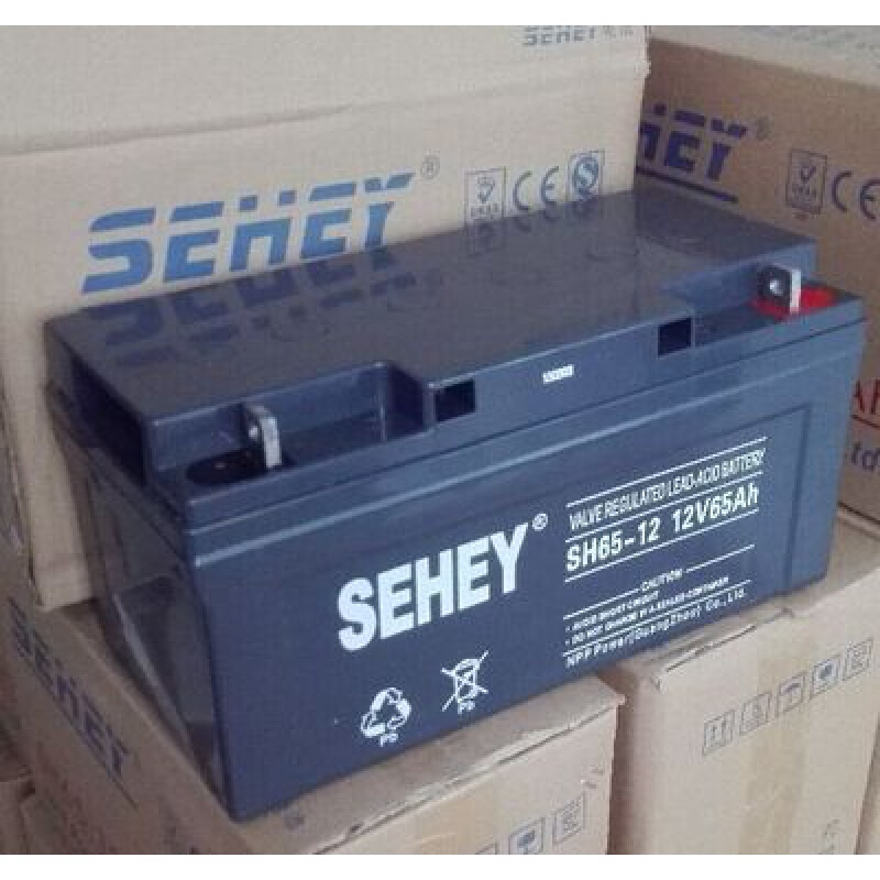 西力蓄电池 SEHEY NP65-12电瓶铅酸免维护12v65ah UPS电源电瓶-图1