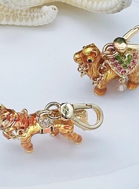 时尚可爱 金棕色骆驼 金棕色战马  吊坠--J8013-J8136