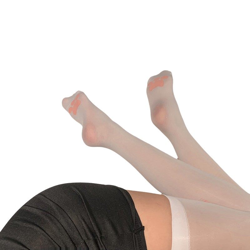 纯欲风白丝过膝丝袜性感大腿袜日系jk长筒袜女黑色蝴蝶结渔网袜子,淘宝优惠券,粉丝福利购,淘宝优惠卷