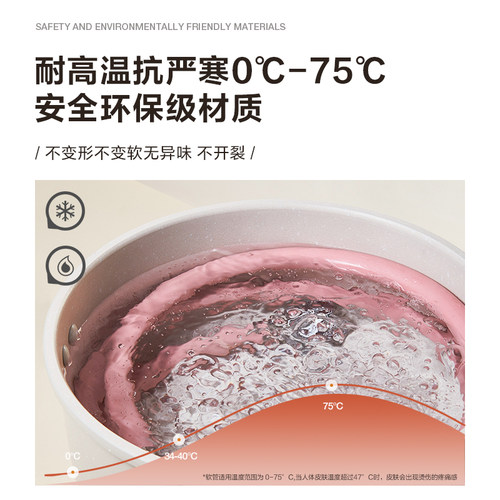 Lalapercare/娜拉之夏增压花洒软管淋浴管防缠绕水管通用接口配件 - 图2