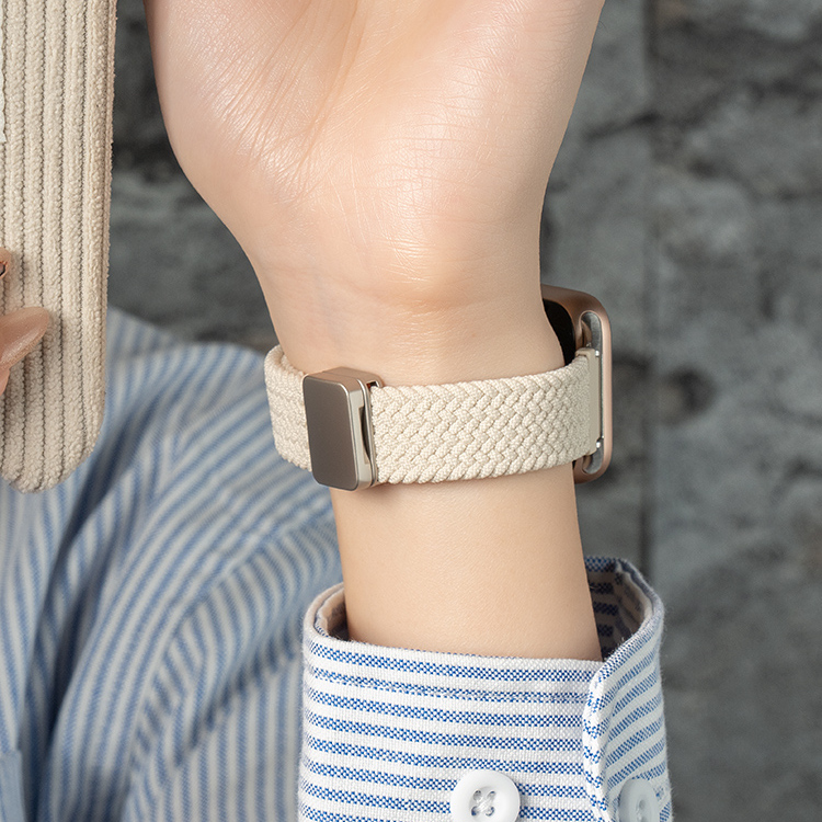 适用于小米手环9pro表带8腕表红米watch5手表腕带4新款编织磁吸redmiwatch替换带男女生智能运动九八代夏季配 - 图1