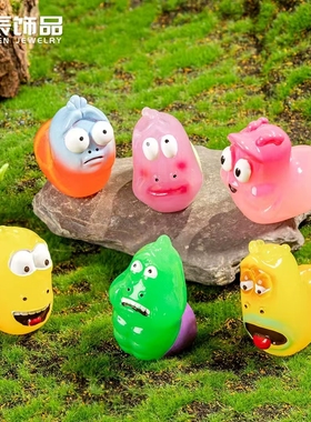 微景观创意夜光爆笑虫子卡通动漫