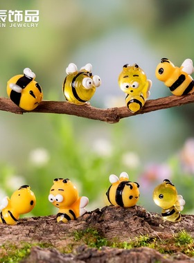 微景观园艺昆虫小蜜蜂造景摆件