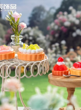 树脂微缩食玩甜点面包饼干摆件