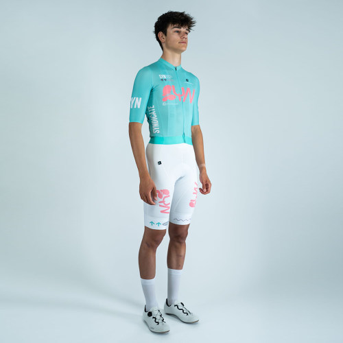 SYN Pro Team男女夏季公路车自行车速干衣高弹透气专业骑行服短袖 - 图1