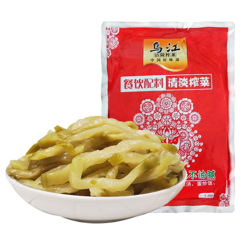 涪陵乌江榨菜餐饮商用实惠大包装800g开味清淡下饭咸菜餐前小菜 - 图3