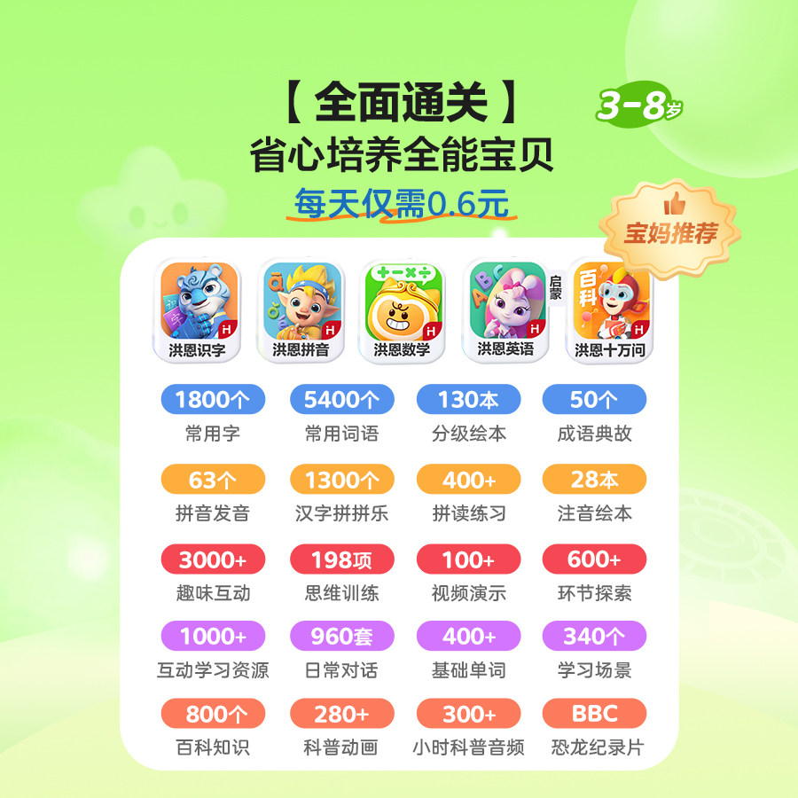 【识字B5-11件】睡前趣味成语绘本故事App终身益智启蒙识字阅读
