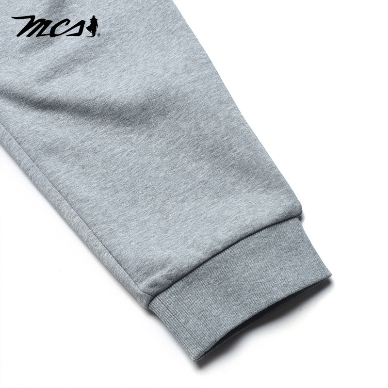 MCS男装源自万宝路秋季运动休闲合身版舒适卫裤束脚口系绳针织裤,淘宝优惠券,粉丝福利购,淘宝优惠卷