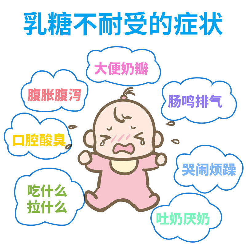 德国lactrase婴幼儿宝宝乳糖乳糖酶 HOSE海外清凉/调理/奶伴