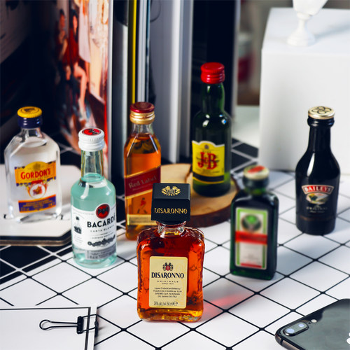 清凉一夏便利店调酒小酒版50ml迷你酒洋酒鸡尾酒伏特加威士忌小瓶 - 图1