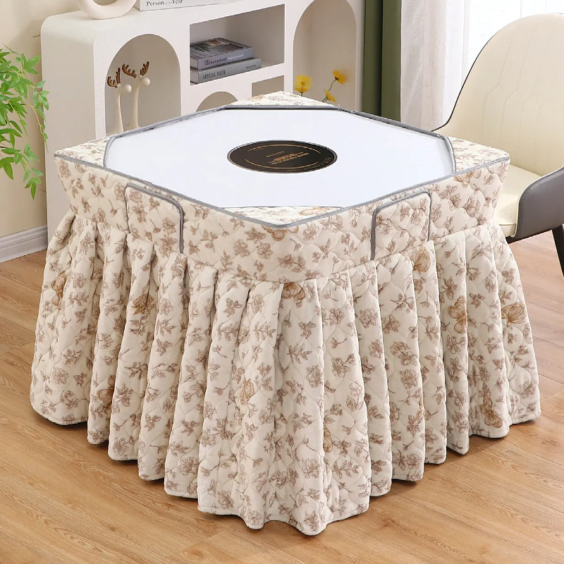 正方形无盖烤火罩加厚电炉罩取暖桌布罩方桌烤火桌子罩套冬季新款,淘宝优惠券,粉丝福利购,淘宝优惠卷