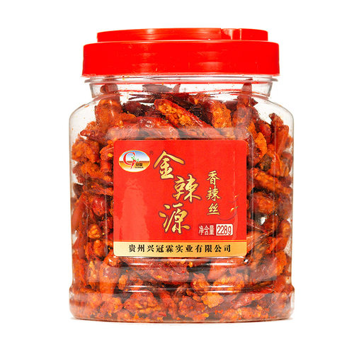 贵州辣椒脆香脆椒油炸香酥辣椒干土特产小吃香辣酥脆辣子麻辣零食 - 图0