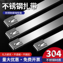 Ball bearing type self-locking stainless steel ties 3044 6mm cable prick line with high temperature resistance corrosion