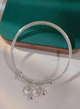 简约百搭在逃公主网红款纯银手镯