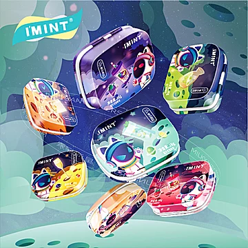 【拍10件】IMINT无糖润喉薄荷糖16克*10盒