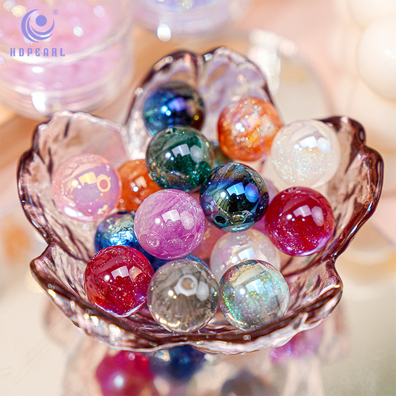 【50颗装】海蒂家深海美人鱼直孔圆珠手工diy串珠手链手机链配件,淘宝优惠券,粉丝福利购,淘宝优惠卷