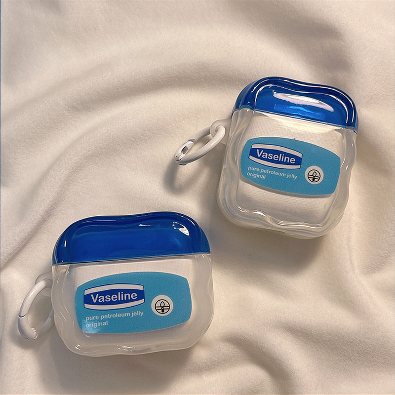 适用苹果airpods3创意立体凡士林AirPodsPro3耳机壳保护套airpodspro2女新款第三代个性软壳airpods4简约硅胶 - 图2