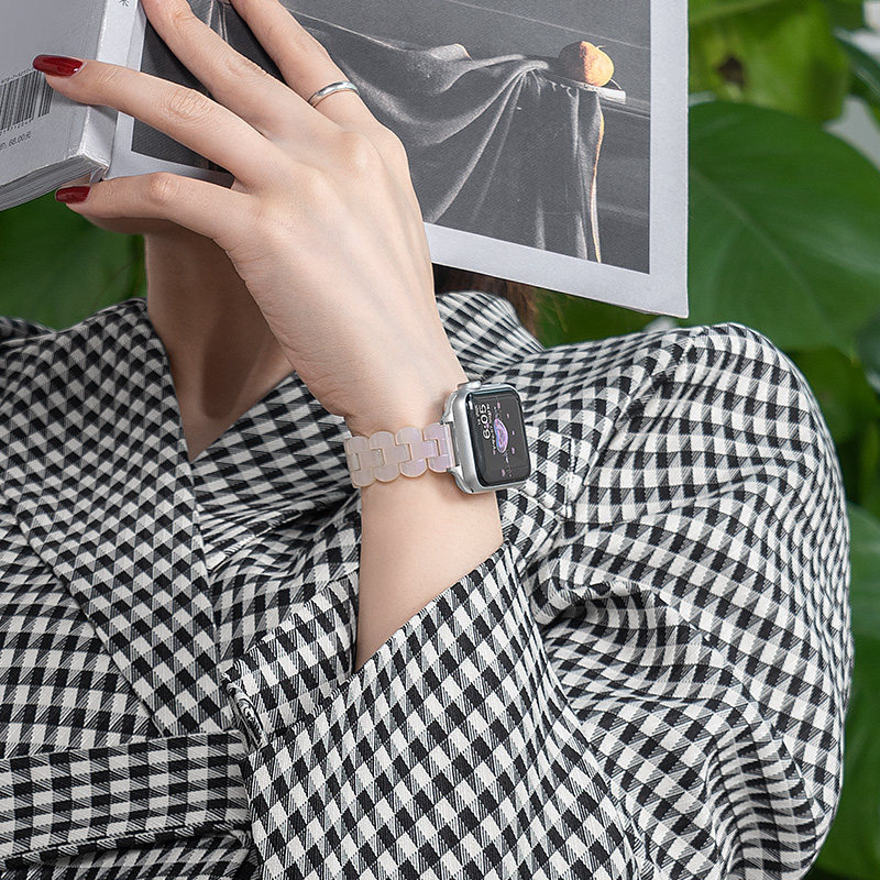 适用iwatch8表带苹果s8高级s7手表 匠戴智能手表手环表带/腕带