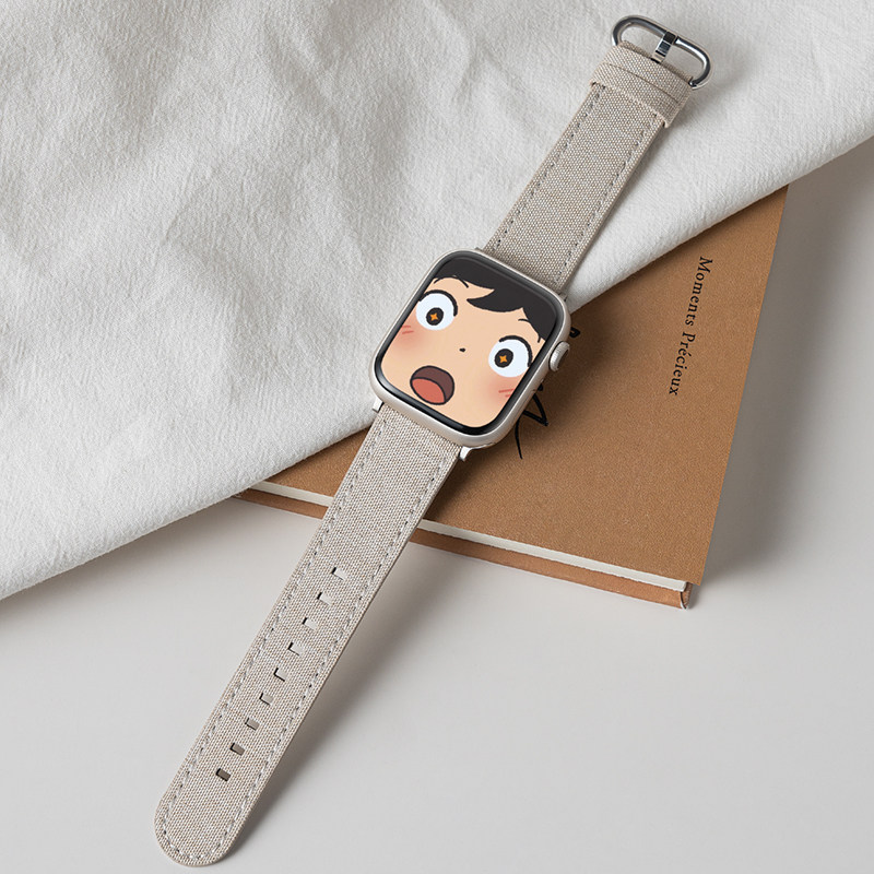 适用苹果s8手表applewatch8 s7表带 匠戴智能手表手环表带/腕带