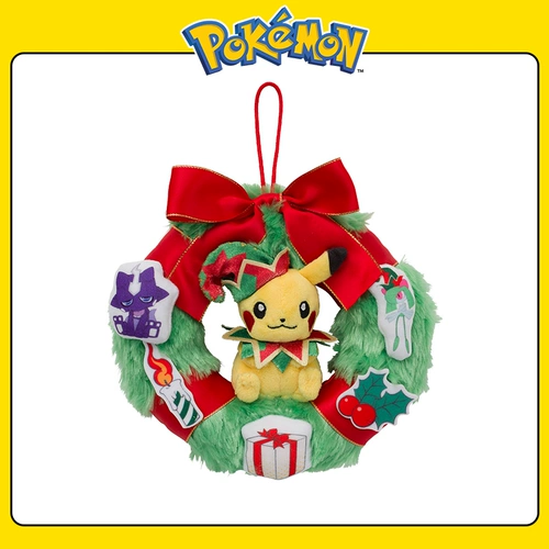 Рождественская плюшевая кукла, подвеска, покемон, 2022