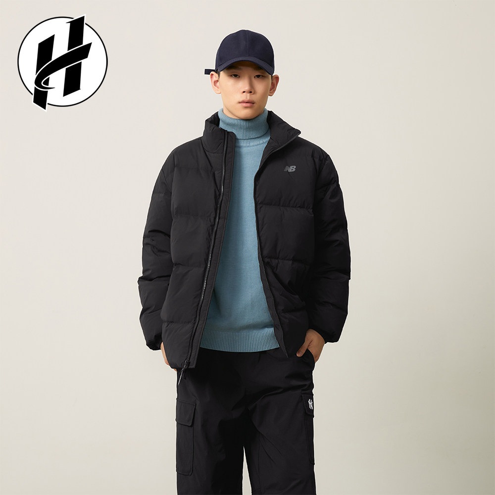 New Balance/NB羽绒服运动男纯色新款无帽女鸭绒外套AMJ44302,淘宝优惠券,粉丝福利购,淘宝优惠卷