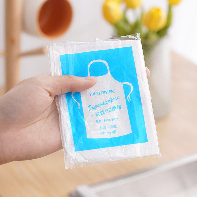 一次性围裙独立包装透明塑料防水防油污火锅烧烤外卖龙虾餐饮专用,淘宝优惠券,粉丝福利购,淘宝优惠卷