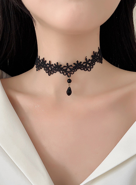 其他其他网格女蕾丝项链