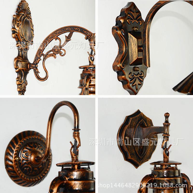 复古煤油壁灯仿古马灯创意过道墙灯酒吧餐厅装饰个性休闲艺术灯具 - 图1