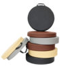 Leather round handle seat cushion butt cushion round round cushion sponge cushion meditation futon student kindergarten seat cushion