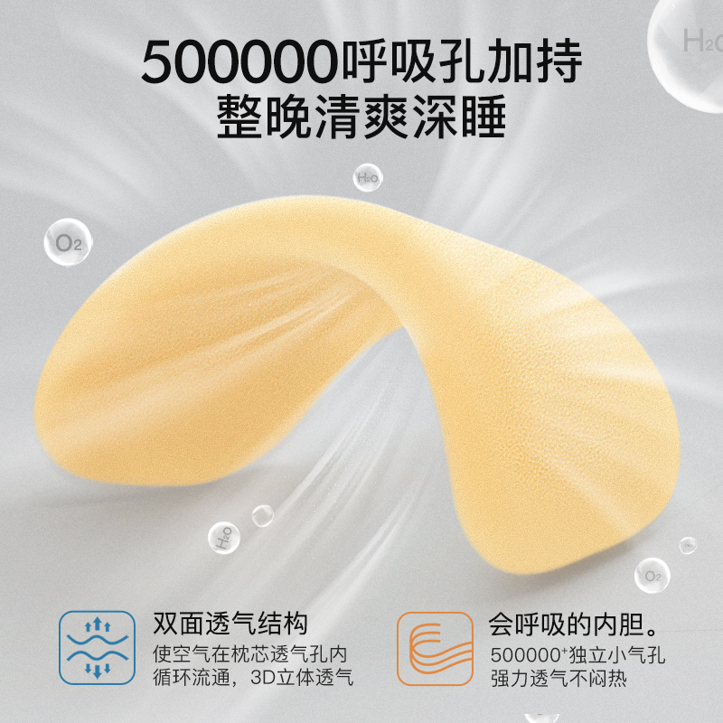 英国lovemami婴儿枕头0到6个月儿童枕0-6岁宝宝硅胶枕幼儿园专用