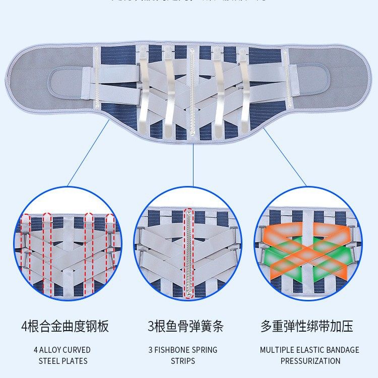 【好的快】新款钢板护腰带 保暖发热护腰带保健腰带腰围固定腰围,淘宝优惠券,粉丝福利购,淘宝优惠卷