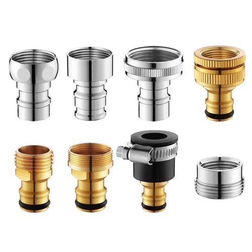 全铜洗衣机水龙头接头4分转6分出水嘴进水管止水奶嘴转换接头配件 - 图3