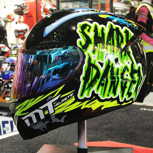 西班牙mt头盔旗舰店毒刺摩托车全盔男四季女机车安全盔3c认证秋冬