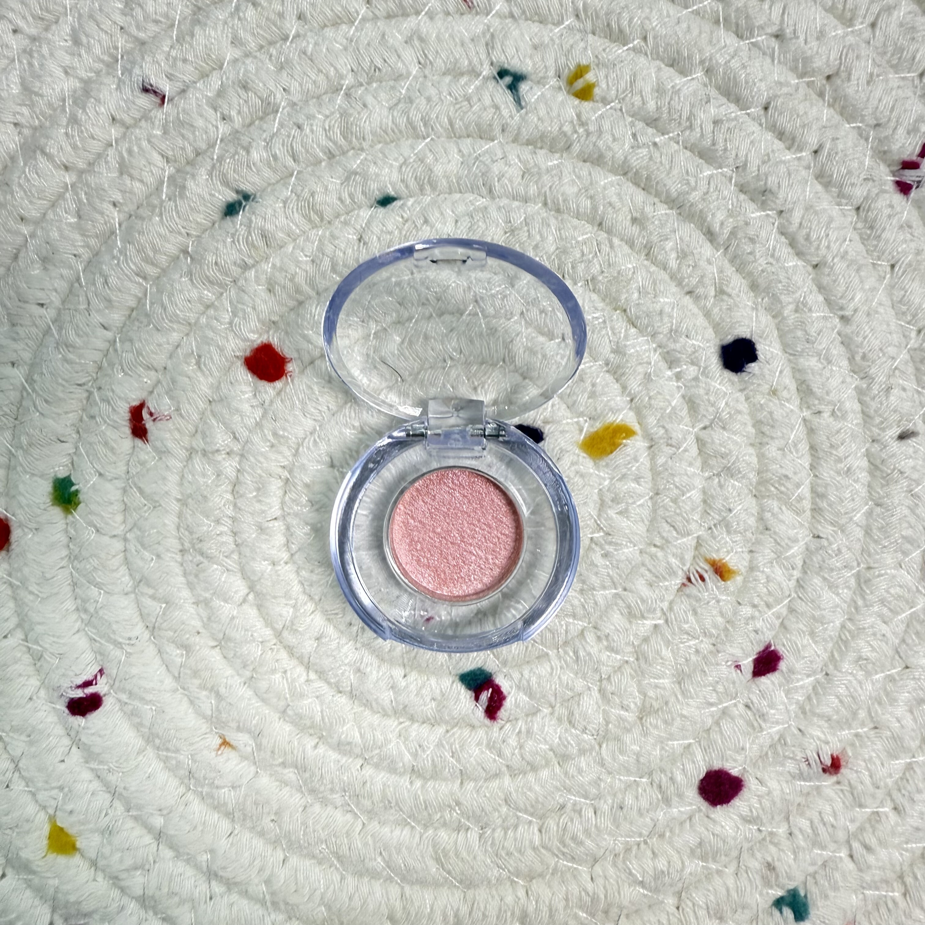 小猴子推荐！新品simihaze高光膏小样清透提亮03rose quartz试色