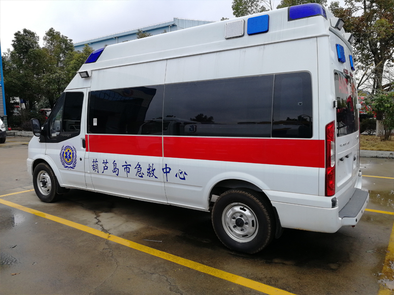 江铃福特V348柴油负压救护车医院120伤残病人转运事故救援专用车 - 图3