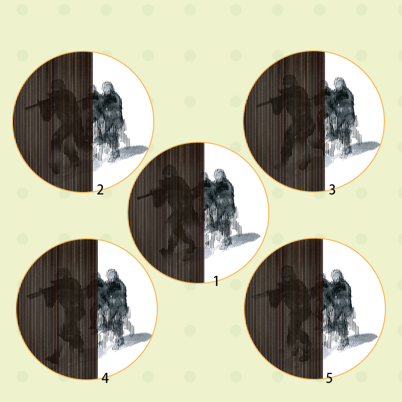 布好玩光栅错觉动画幼儿园科学玩具儿童视觉暂留莫尔条纹桌面游戏 - 图1