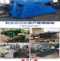 Spot Metal Crocodile Sheared Hydraulic Waste Steel Crocodile Shearing Machine 200 ton Scrap Iron Shearer