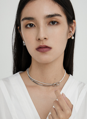 THEYKNOW宝石系列纯银银珍珠链