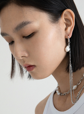 ins冷淡风小众设计感珍珠项链