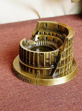 新款合金罗马斗兽场烟灰缸模型