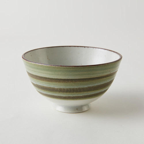 NITORI宜得利家居日本制轻量日系日本风轻量小碗盘 青朽叶 - 图3