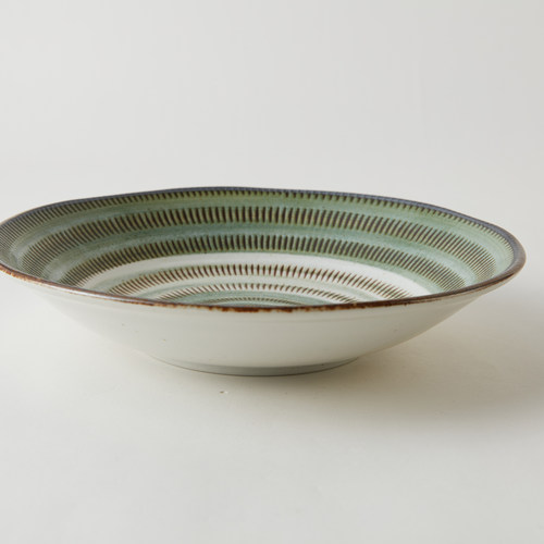 NITORI宜得利家居日本制轻量日系日本风轻量小碗盘 青朽叶 - 图2